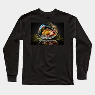 Reflection of a flower Long Sleeve T-Shirt